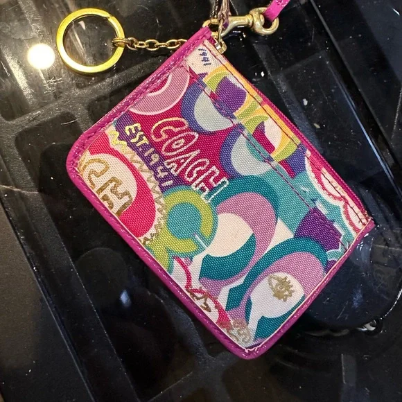 Vintage Coach Poppy Coin Purse Wristlet! - Picture 14 of 15